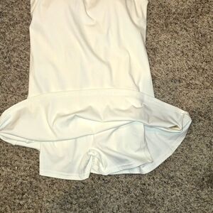 Women's athelic dress with built in shorts